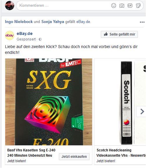 Passende Werbung bei Facebook